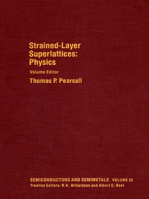 cover image of Semiconductors and Semimetals